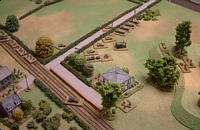 The French centre and right flank