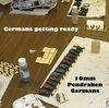 German vehicles on the production line. (10mm scale)