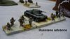 The Russians advance. (10mm scale)